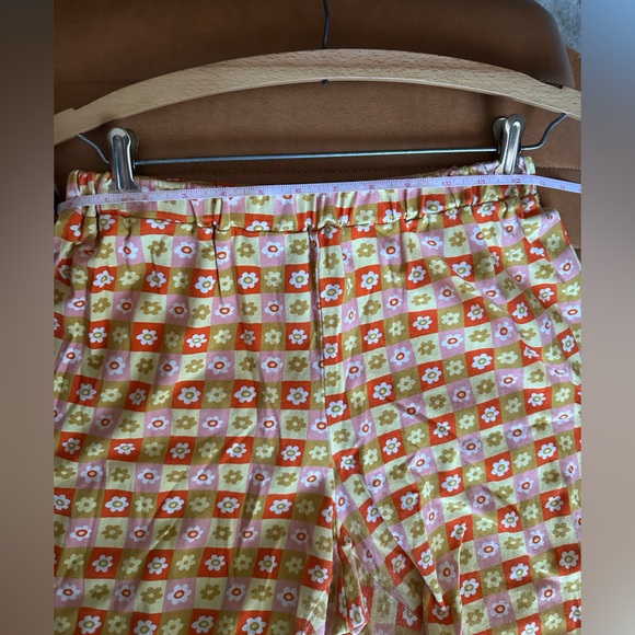Dress and Bike Shorts Set - Floral Gingham Size 10/12 (Large) Tamara Malas - Picture 10 of 10